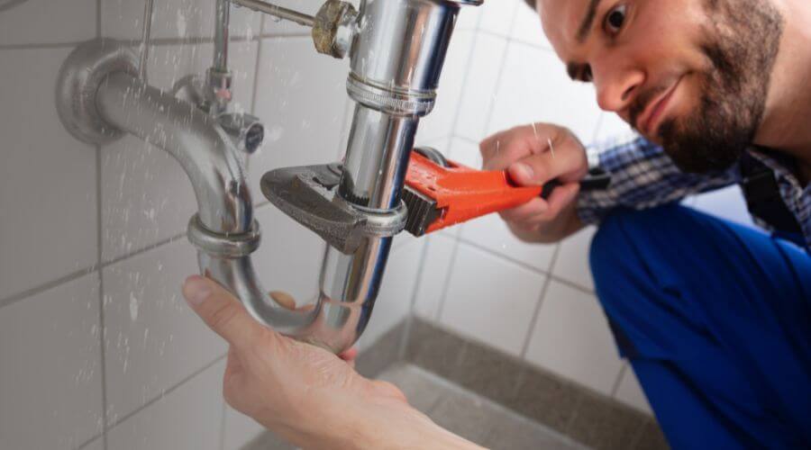 Local sewer line repair in New London, WI